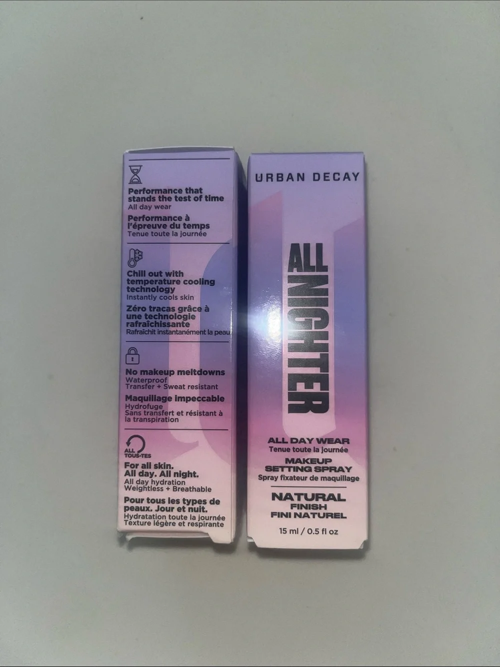 Urban Decay All Nighter Minis x 2 - NWT 30 ml total
